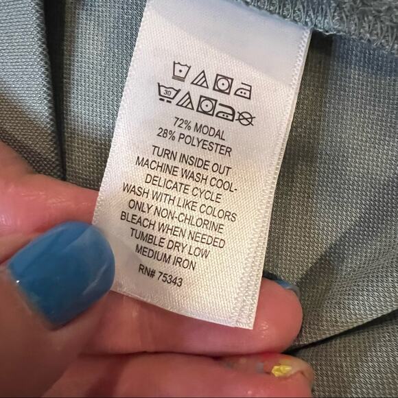 Sigrid Olsen NWT Sleeveless Shift Dress sage green size S - Picture 6 of 10